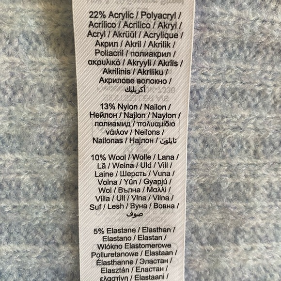 PIECES Ribbed Scarf - Picture 3 of 5